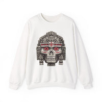 Ancient Pixel Skull Totem Unisex Sweatshirt