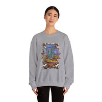 Aztec Turquoise Cactus Desert Landscape Unisex Sweatshirt