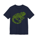 Mayan Aztec Totem Symbol of Iguana Unisex T-Shirt