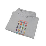 Pixel Art Aztec Gods Mythology Unisex Hoodie