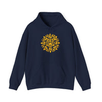 Mesoamerican Sun Face Unisex Hoodie