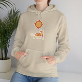 Xoloescuincle beneath the Sacred Sun Unisex Hoodie