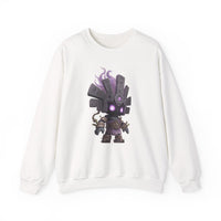 Shadow Aztec God with Glowing Eyes Unisex Sweatshirt