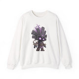 Shadow Aztec God with Glowing Eyes Unisex Sweatshirt