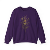 Golden Shaman Tribal Symbol Line Art Unisex Sweatshirt