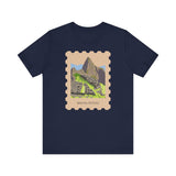Stamp Machu Picchu Peru Unisex T-Shirt