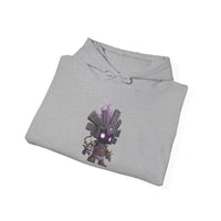 Shadow Aztec God with Glowing Eyes Unisex Hoodie
