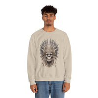 Mictlantecuhtli Skull Headdress Unisex Sweatshirt