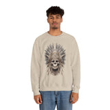 Mictlantecuhtli Skull Headdress Unisex Sweatshirt