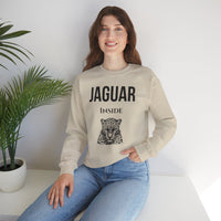 Aztec Jaguar Warrior Emblem Unisex Sweatshirt