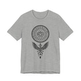Shadow Phoenix Tribal Emblem Illustration Unisex T-Shirt