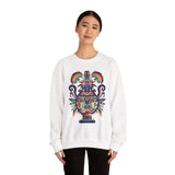 Ancient Mesoamerican Ceremonial Vessel Unisex Sweatshirt