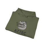Modern Quetzalcóatl Serpent Head Logo Design Unisex Hoodie