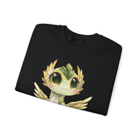 Chibi Quetzalcoatl Feathered Serpent Unisex Sweatshirt