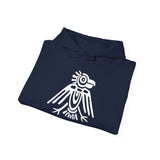 Bird Sign in Mayan Calendar Unisex Hoodie