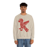 Mayan Bird Totem Symbol Unisex Sweatshirt