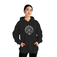 Sacred Tribal Chief Emblem Illustration Unisex Hoodie
