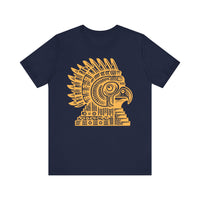 Aztec Eagle Pyramid Emblem Unisex T-Shirt