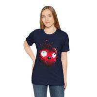 Glowing Aztec Sacrificial Heart Unisex T-Shirt