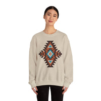 Boho Aztec Geometric Totem Pattern Illustration Unisex Sweatshirt
