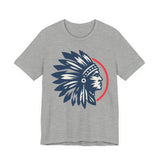 Tribal Visionary Chief Emblem Illustration Unisex T-Shirt