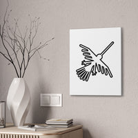 Nazca Lines Chaucato Symbol Canvas