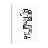 Serpent Mayan Animal Canvas