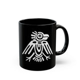 Bird Sign in Mayan Calendar Ceramic Mug