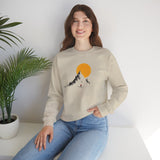 Sacred Inca Mountain Minimalist Unisex Sweatshirt