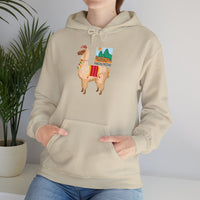 Sacred Llama of the Inca Andes Unisex Hoodie