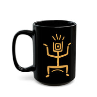 Native American Aztec Icon Black Mug