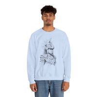 Young Jaguar Warrior Sketch Unisex Sweatshirt