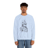 Young Jaguar Warrior Sketch Unisex Sweatshirt