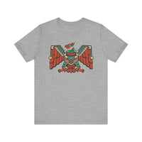 Aztec Solar Eagle Emblem Illustration Unisex T-Shirt