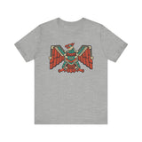 Aztec Solar Eagle Emblem Illustration Unisex T-Shirt