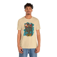 Wild Desert Bloom Cactus Illustration Unisex T-Shirt