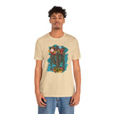 Wild Desert Bloom Cactus Illustration Unisex T-Shirt