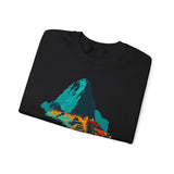 Machu Picchu Minimalist Sacred City Unisex Sweatshirt