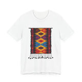 Indigenous Andean Geometric Textile Pattern Unisex T-Shirt