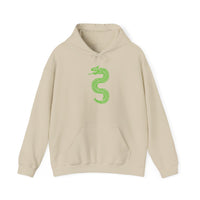 Jade Snake Spiral Unisex Hoodie
