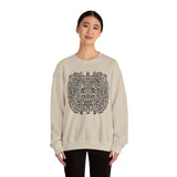Mythic Mayan God Symbol Unisex Sweatshirt