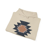Minimal Southwest Tribal Rug Pattern Illustration Unisex Hoodie