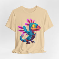 Colorful Aztec Lizard Unisex T-Shirt