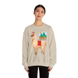 Sacred Llama of the Inca Andes Unisex Sweatshirt