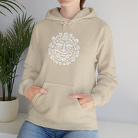 Andean Dual God Symmetry Tribal Glyph Style Unisex Hoodie