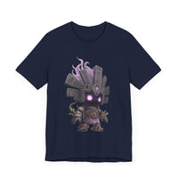 Shadow Aztec God with Glowing Eyes Unisex T-Shirt