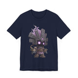 Shadow Aztec God with Glowing Eyes Unisex T-Shirt