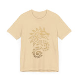 Quetzalcoatl Spiral Serpent Tribal Glyph Unisex T-Shirt
