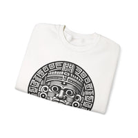 Aztec Totem Mesoamerican Art Illustration Unisex Sweatshirt