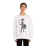 Cultural Aztec Warrior Graphic Illustration Unisex Sweatshirt